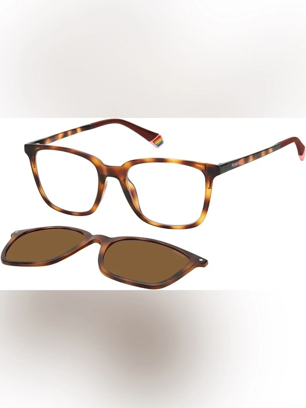 Polaroid length brown single
